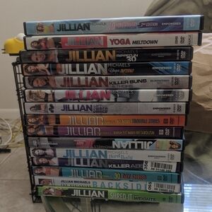 Lot Of Jillian Michaels Dvds